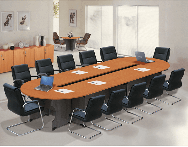 Mẫu bàn phòng họp nhỏ gọn, đơn giản