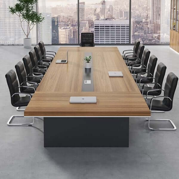 Mẫu bàn phòng họp hình chữ nhật chất lượng tốt